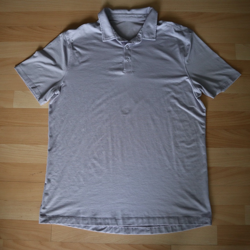 Lululemon - Men's Short Sleeve Polo Shirt - X-Large - Peri Purple